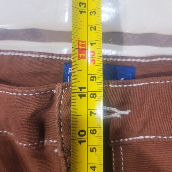 Project Indigo Women's Brown Wide Leg Utility Pants - Size 14 - Picture 10 of 11